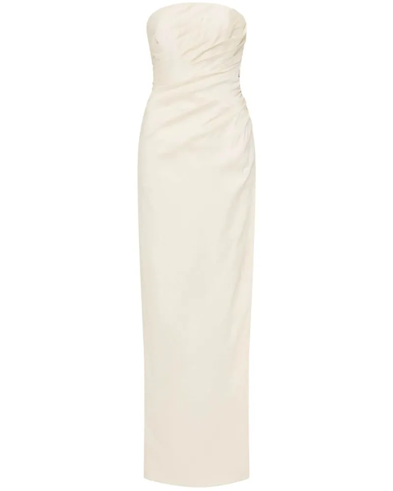 Rachel Gilbert Mira Maxikleid - Weiß Weiß