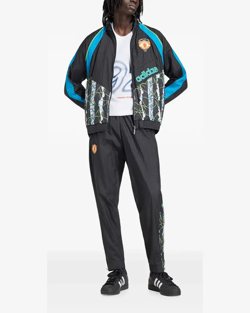 adidas Manchester United 90 track jacket - Schwarz Schwarz