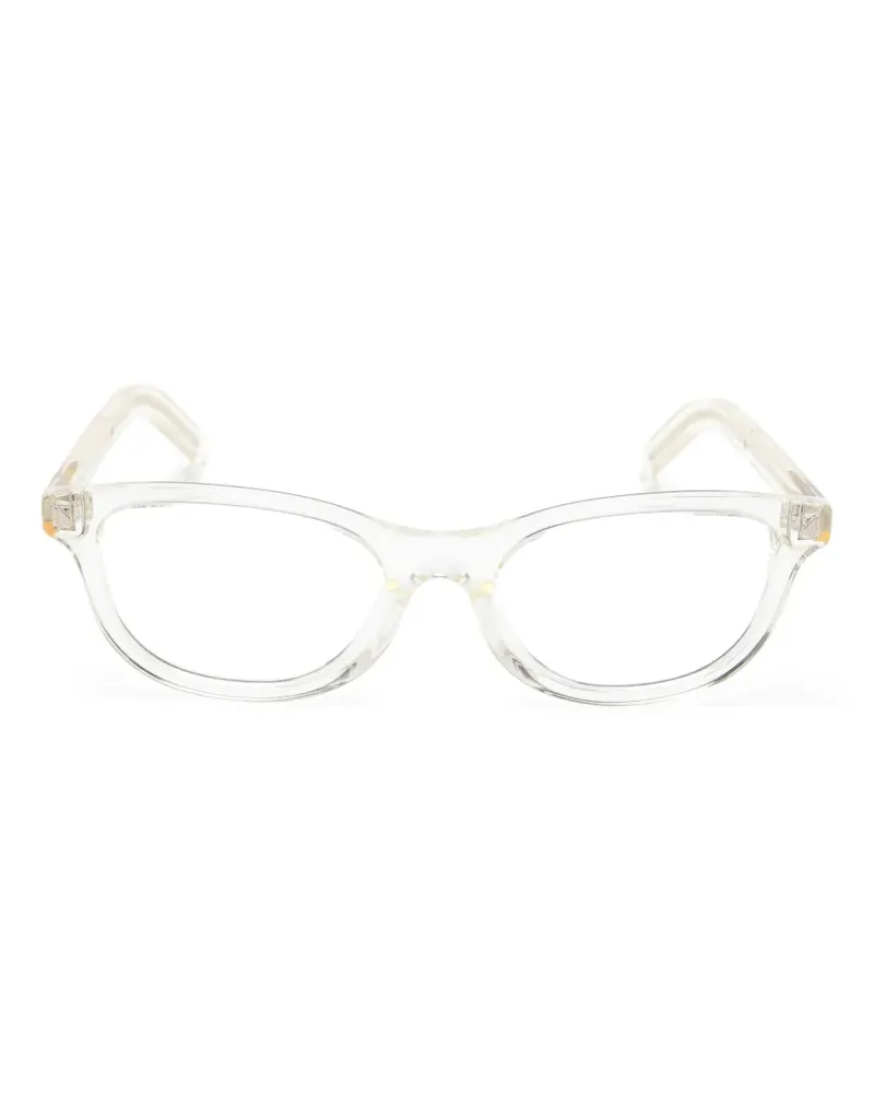 Prada Brille mit eckigem Gestell - Weiß Weiß