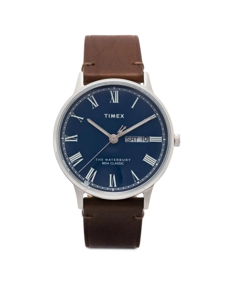 Timex Waterbury Classic Daydate 40mm Braun