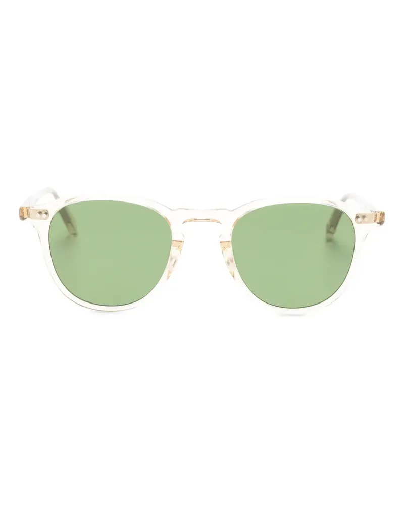 Garrett Leight Runde Hampton Sonnenbrille - Nude Nude