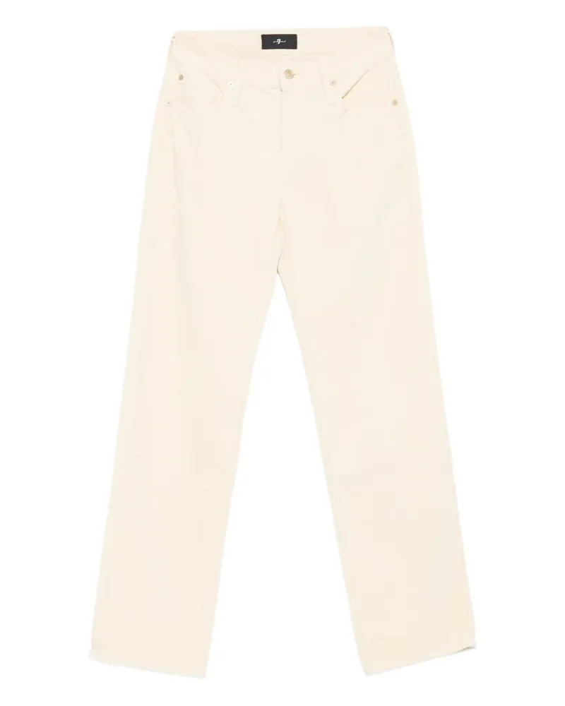 7 for all mankind Gerade Hose - Gelb Gelb