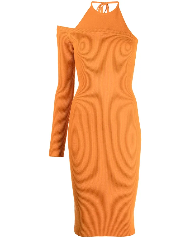 Monse Asymmetrisches Strickkleid - Orange Orange