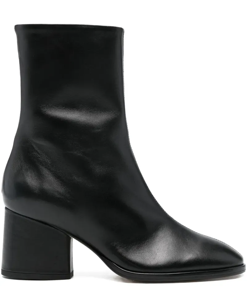 aeyde Knöchelhohe Stiefel 65mm - Schwarz Schwarz