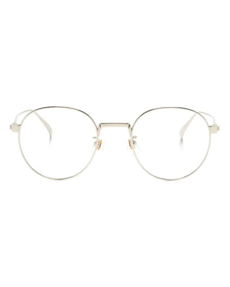 Dunhill Brille mit rundem Gestell - Gold Gold