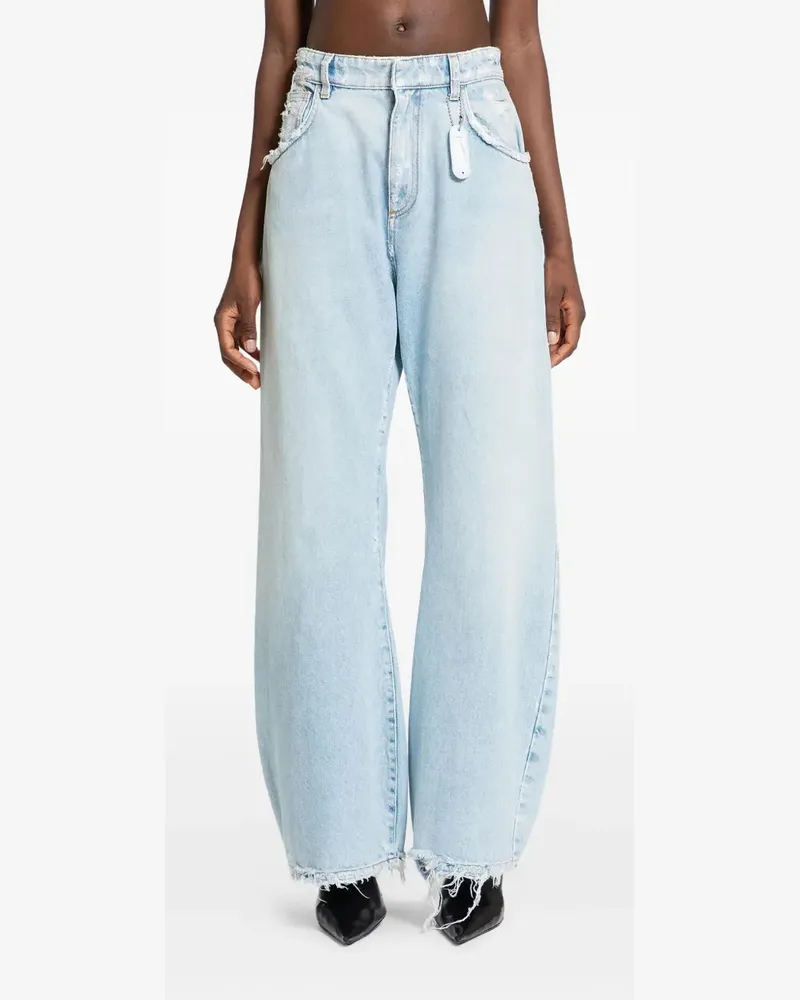 SSHEENA Jade Jeans mit ausgefranstem Saum - Blau Blau