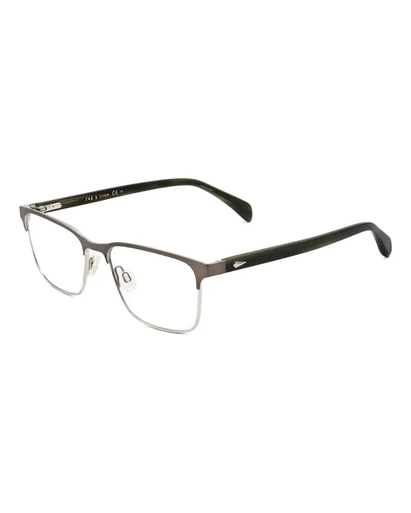 Rag & Bone Brille mit eckigem Gestell - Grau Grau