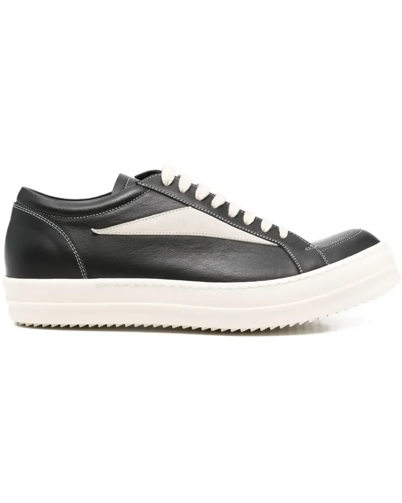 Rick Owens Sneakers aus Leder - Schwarz Schwarz
