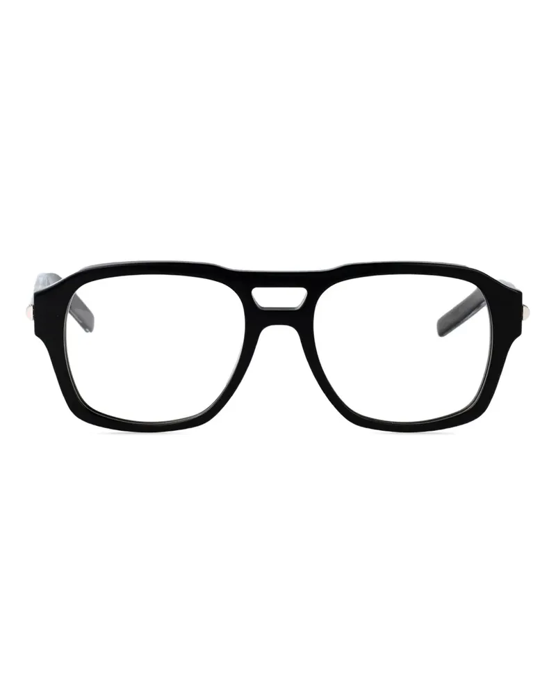 Givenchy Brille mit eckigem Gestell - Schwarz Schwarz