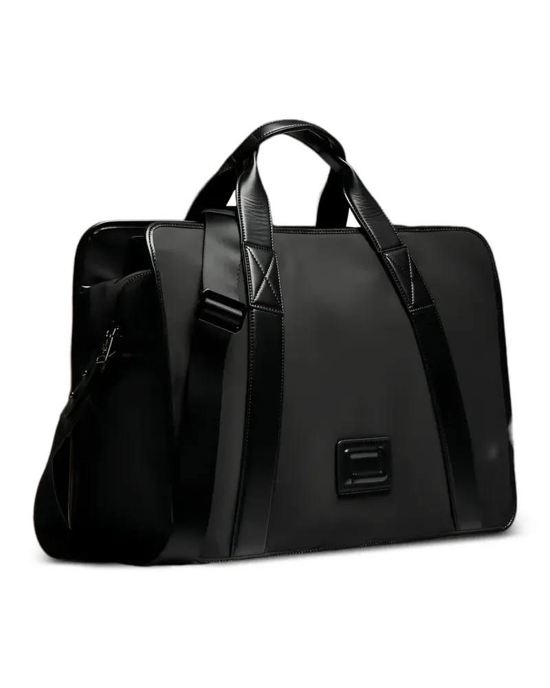 Lancel Mistral Reisetasche mit Lederbesatz - Schwarz Schwarz