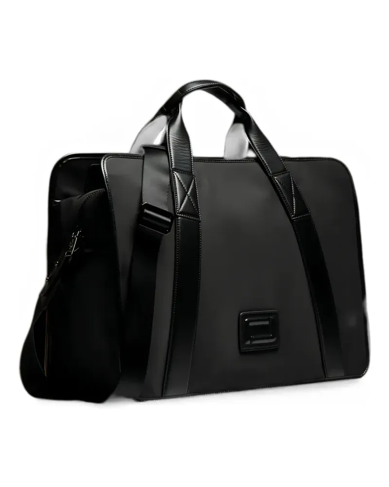 Lancel 45 Mistral leather-trim holdall bag - Schwarz Schwarz