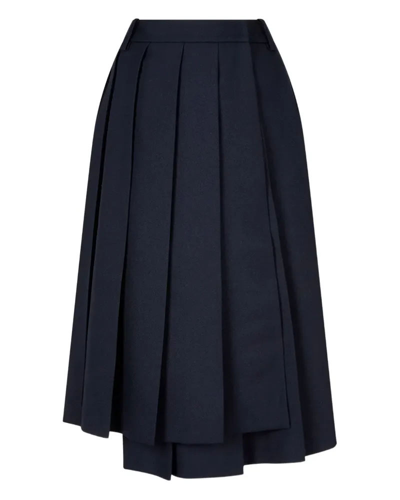 STUDIO TOMBOY Pleated Wrap Skirt - Blau Blau