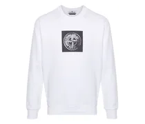 Baumwoll-Sweatshirt mit Kompass