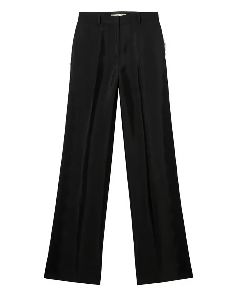 Blumarine Hose mit weitem Bein - Schwarz Schwarz