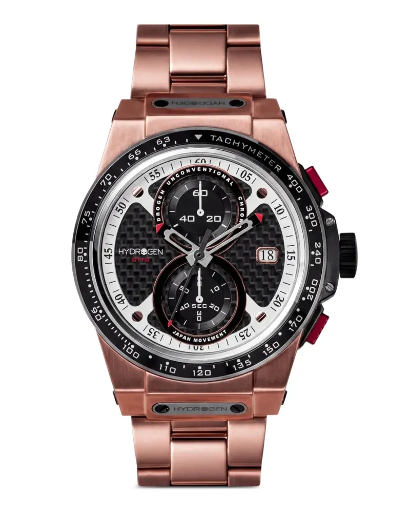 Hydrogen Otto Chronograph 44mm - Schwarz Schwarz