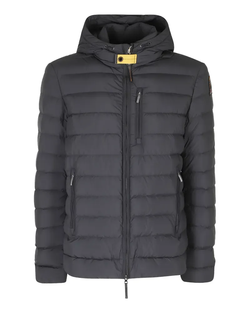 Parajumpers Gesteppte Kapuzenjacke - Schwarz Schwarz