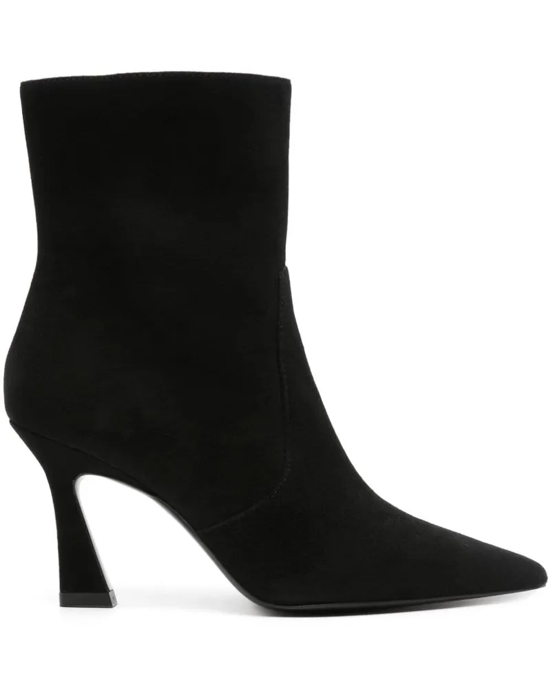 Stuart Weitzman Vinnie Stiefel 85mm - Schwarz Schwarz