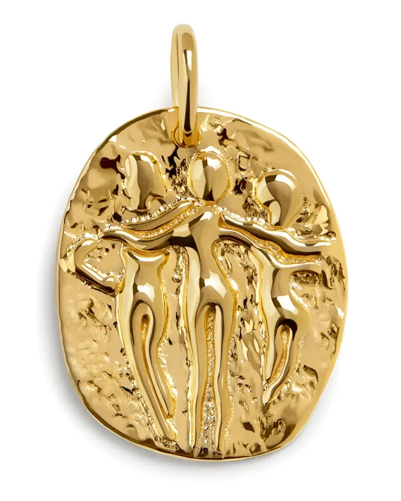 Monica Vinader Sisterhood Anhänger - Gold Gold