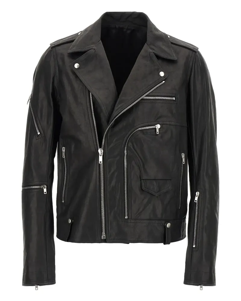 Rick Owens Bauhaus Stoges Jacke - Schwarz Schwarz