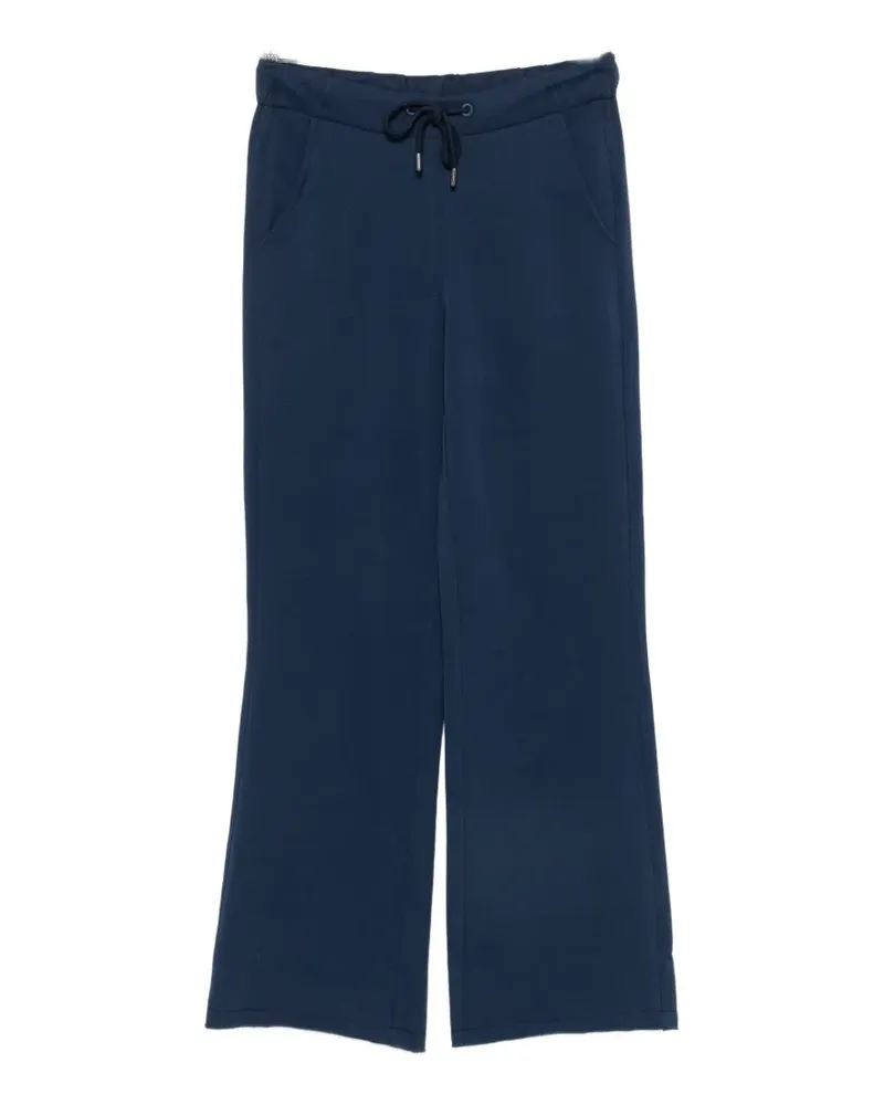 Margittes drawstring track pants - Blau Blau