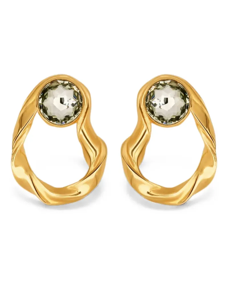Oscar de la Renta Gehämmerte Loop Ohrringe - Gold Gold