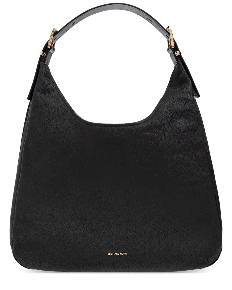 Michael Kors Große Nolita Schultertasche - Schwarz Schwarz
