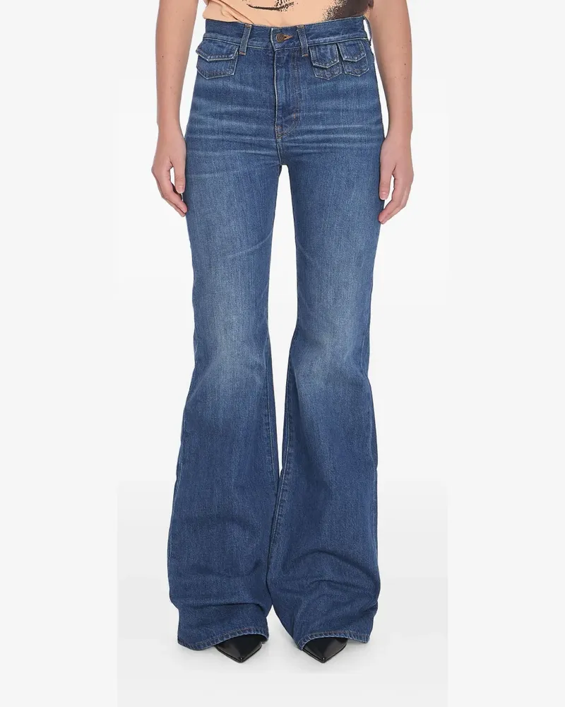 Chloé Ausgestellte Jeans - Blau Blau