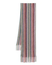 Missoni Schal mit Zickzackmuster Rosa