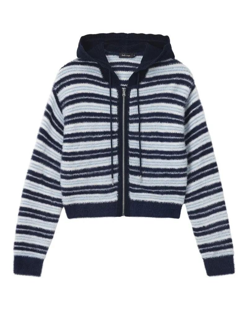 Tout a Coup Cardigan mit Kapuze - Blau Blau