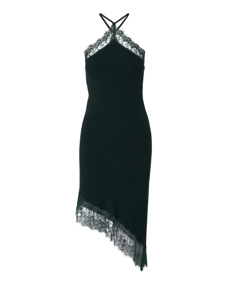 Liu Jo knit midi dress with lace - Grün Grün