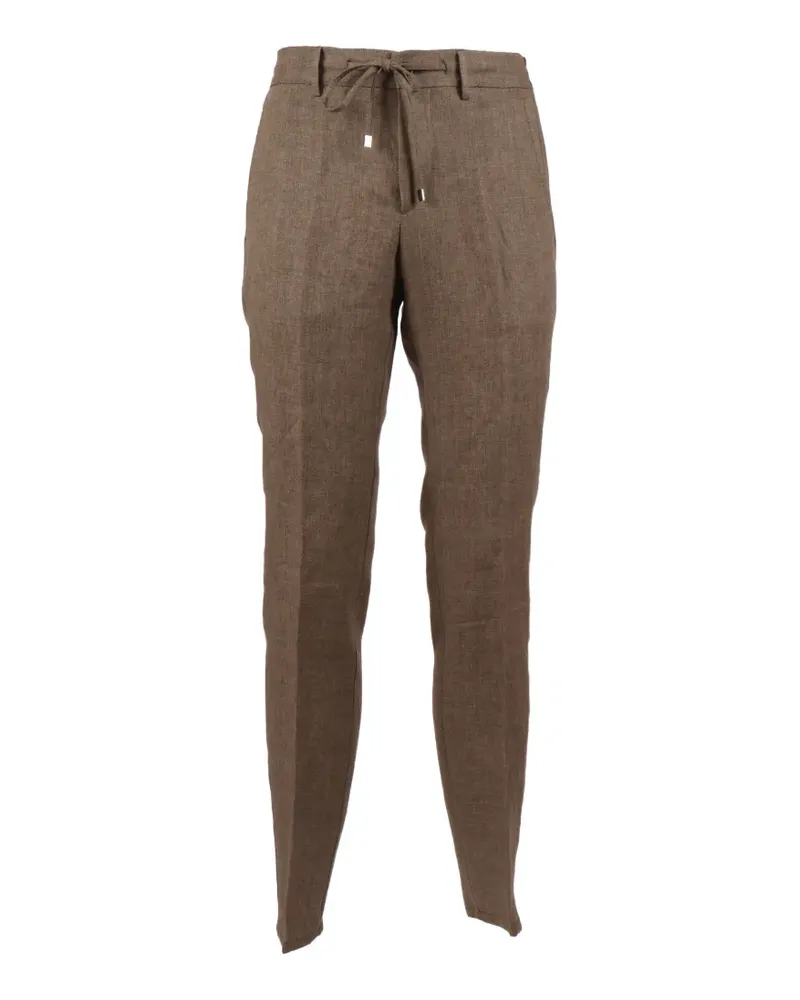 Berwich Tapered-Hose mit Kordelzug - Braun Braun