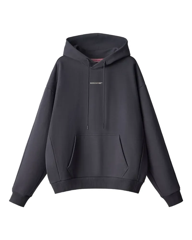 MONOCHROME Hoodie mit Logo - Grau Grau