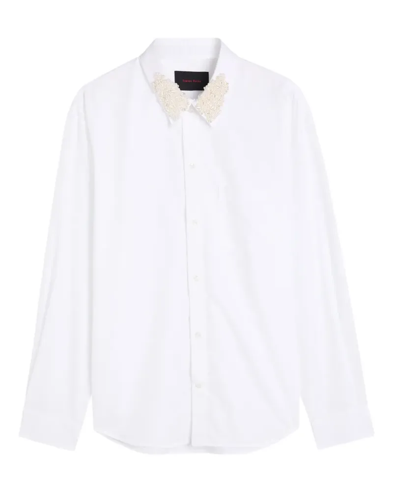Simone Rocha embellished shirt - Weiß Weiß