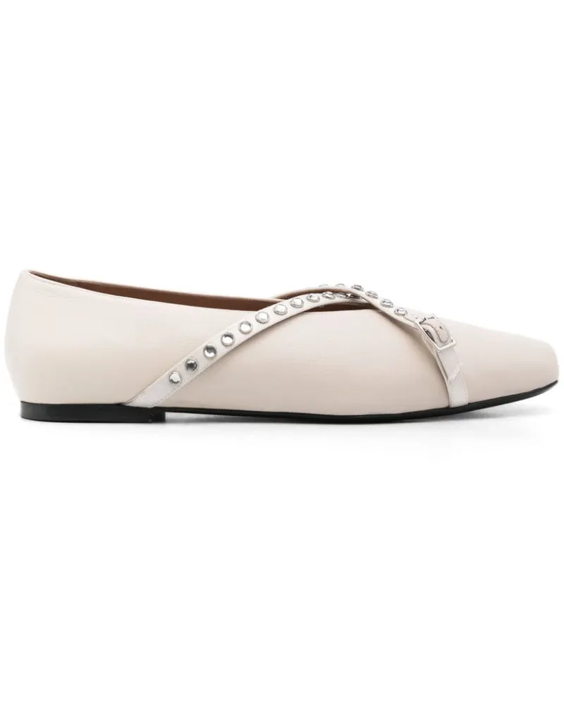D’Accori Cara Ballerinas - Weiß Weiß
