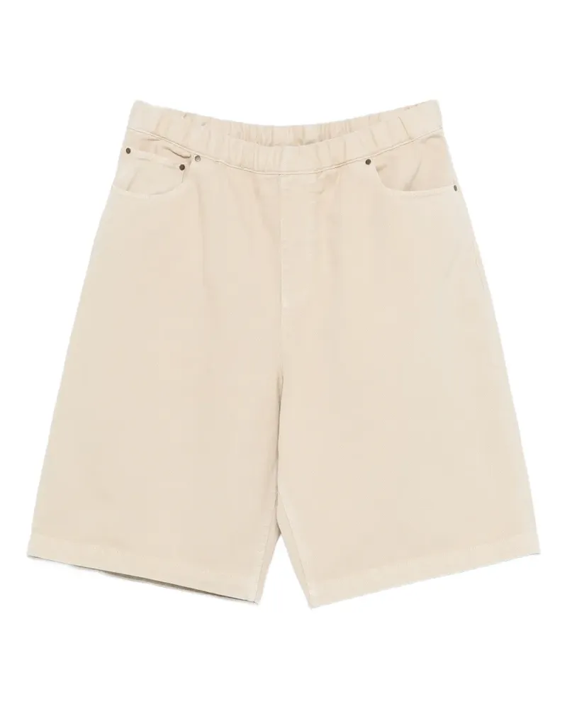 Entire Studios Spar Shorts mit elastischem Bund - Nude Nude