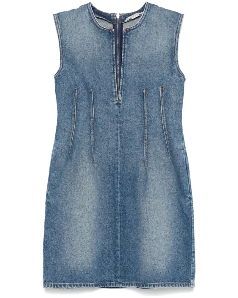 Stella McCartney Klassisches Jeans-Minikleid - Blau Blau