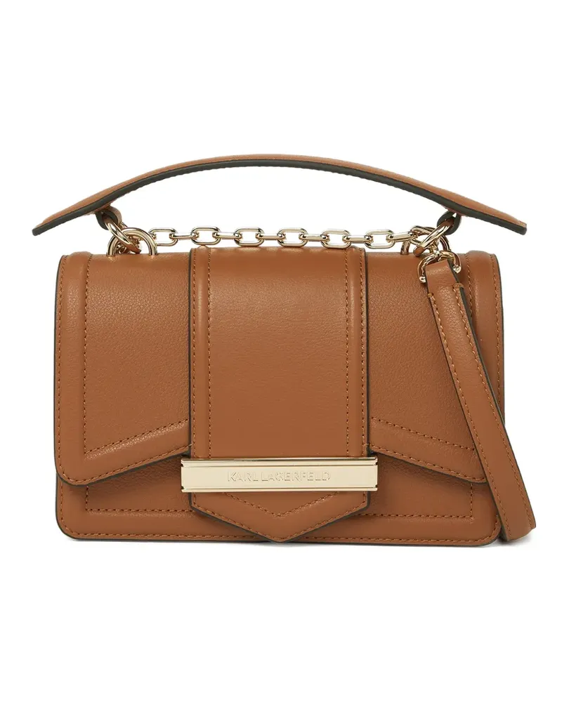 Karl Lagerfeld Kleine K/Nova Umhängetasche - Braun Braun