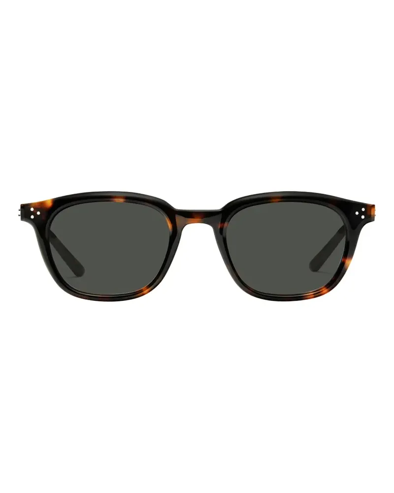 Gentle Monster Runde Noho Sonnenbrille - Braun Braun