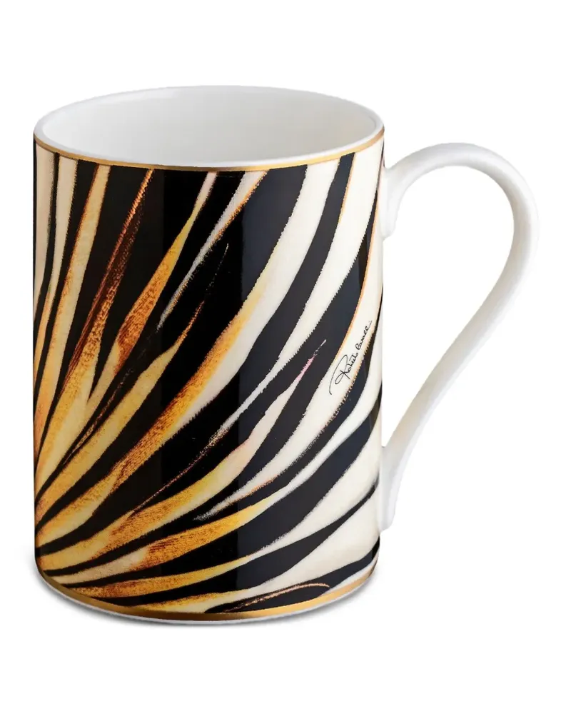 Roberto Cavalli Ray of Gold Tasse - Weiß Weiß