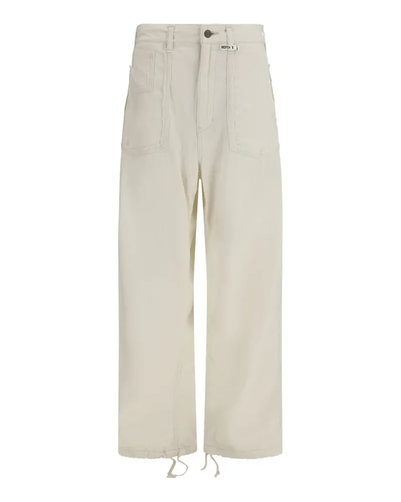 MIHARAYASUHIRO belt-loop pocket trousers - Nude Nude