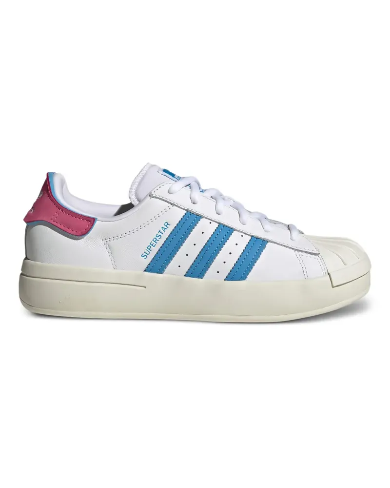 adidas Superstar Ayoon striped sneakers - Weiß Weiß