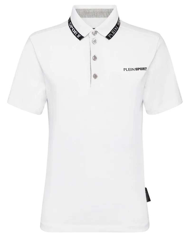 Philipp Plein Hemd mit Logo-Print - Weiß Weiß