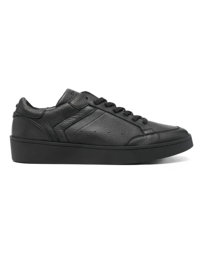Canali Sneakers mit Schnürung - Schwarz Schwarz