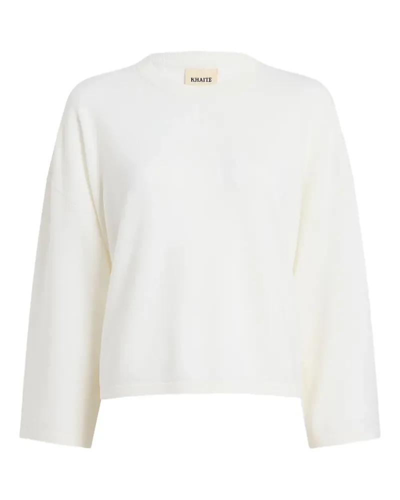 KHAITE wool crew-neck sweater - Weiß Weiß