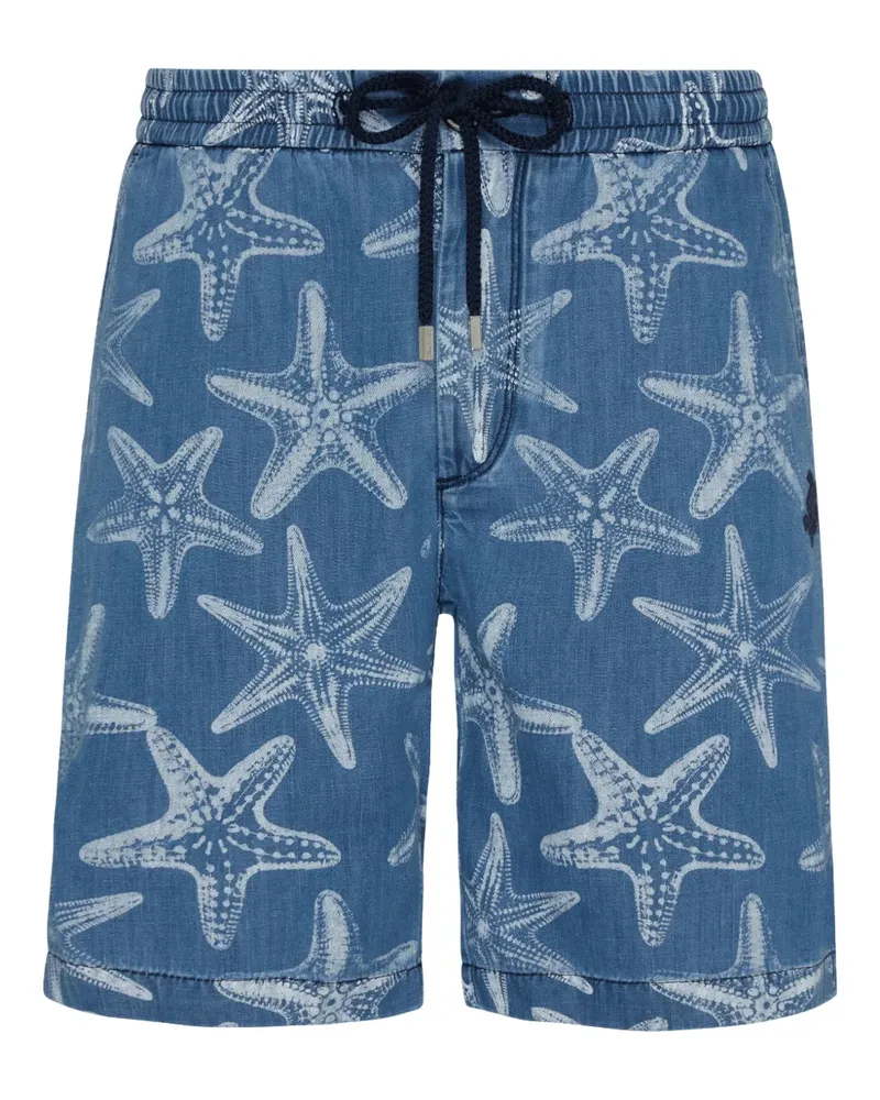 Vilebrequin Bermudas mit grafischem Print - Blau Blau