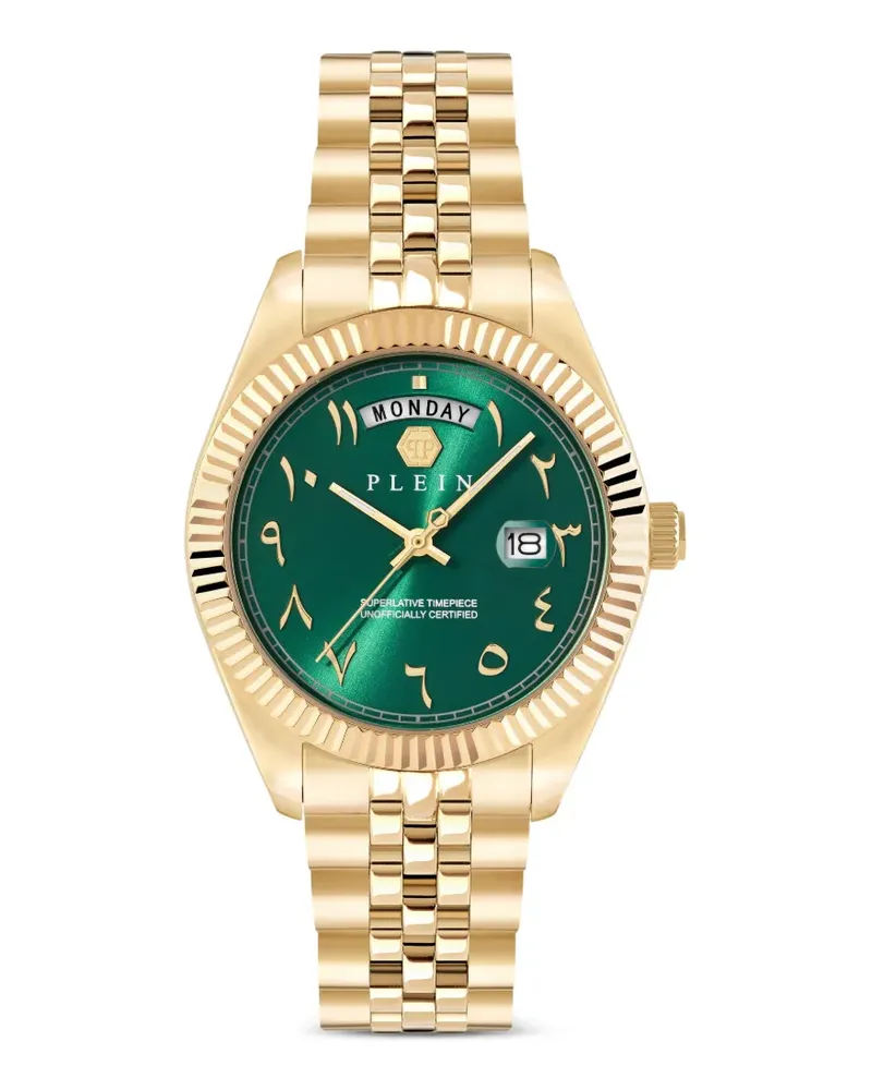 Philipp Plein Date Superlative 41mm watch - Grün Grün