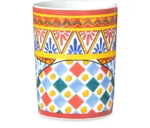 Carretto Siciliano Trinkglas aus Porzellan - Weiß