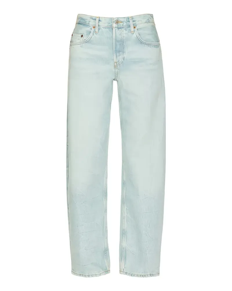RE/DONE buttoned straight jeans - Blau Blau
