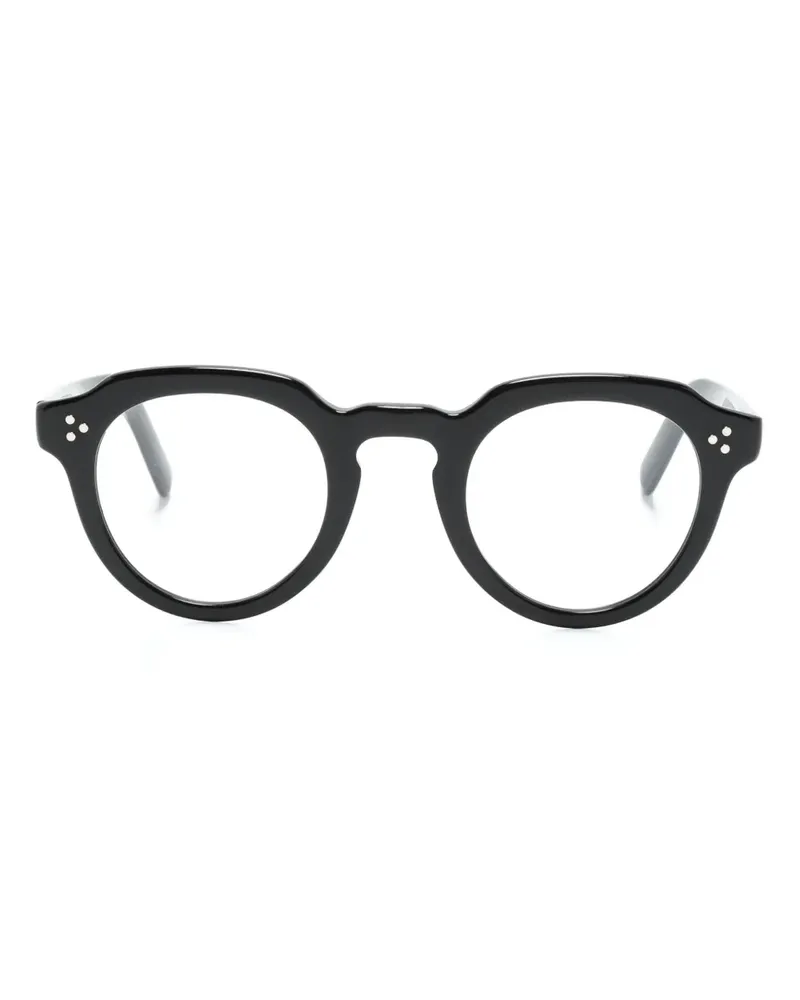 MOSCOT Gavolt Brille mit rundem Gestell - Schwarz Schwarz