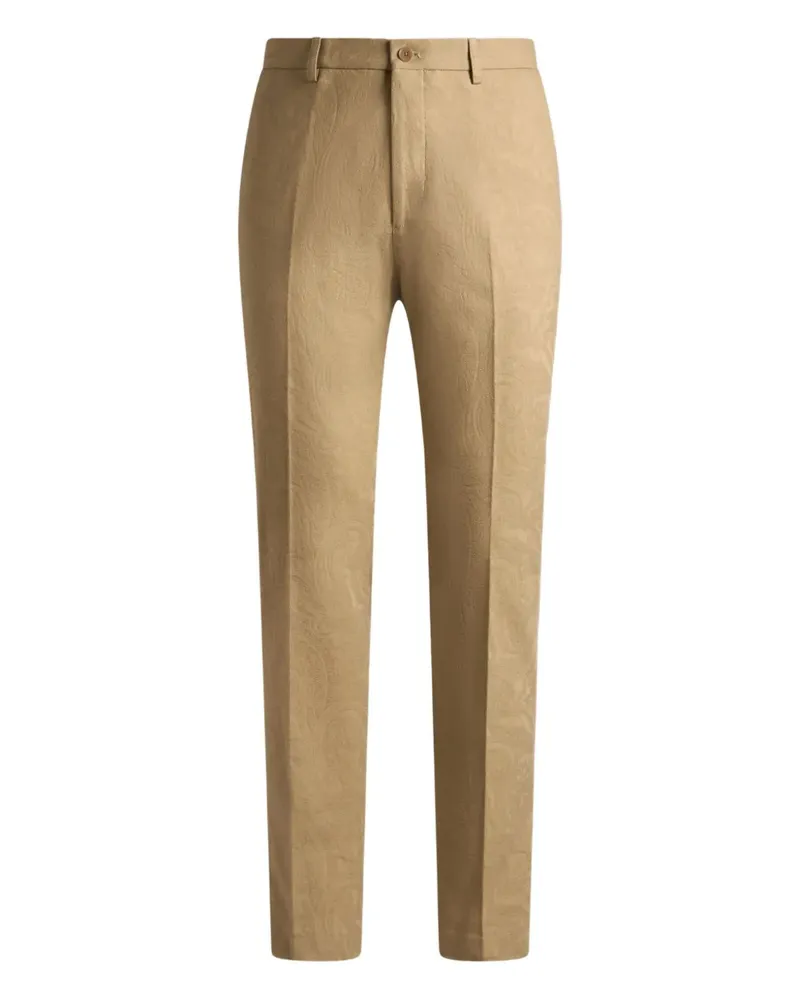 Etro Hose mit Paisley-Jacquard - Nude Nude